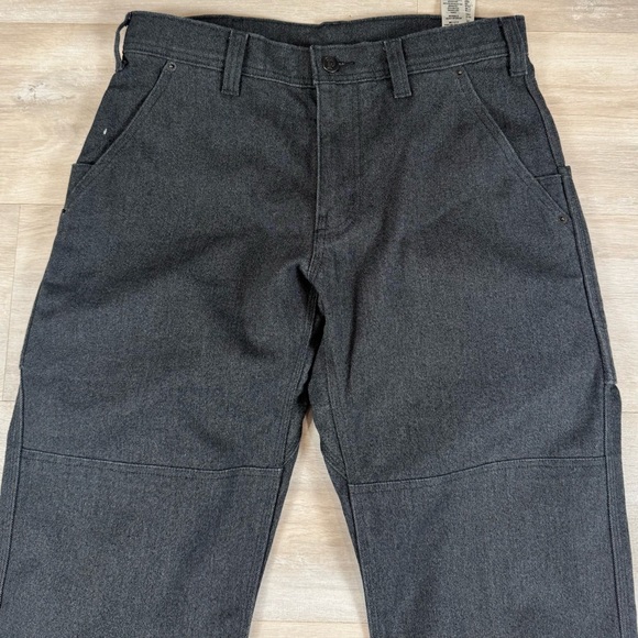 Patagonia Iron Forge Hemp Double Knee Workwear Canvas Black Men’s Size 31x30 - Picture 2 of 7